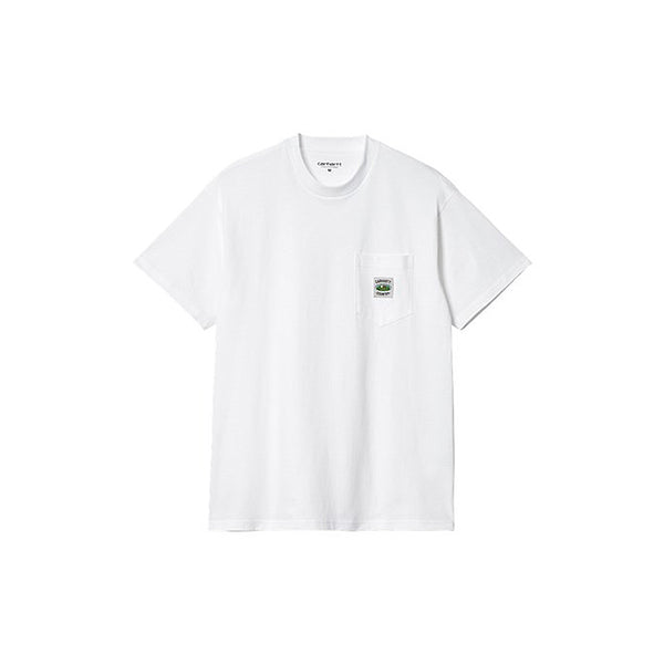 Carhartt WIP - T-Shirt à poche - Blanc