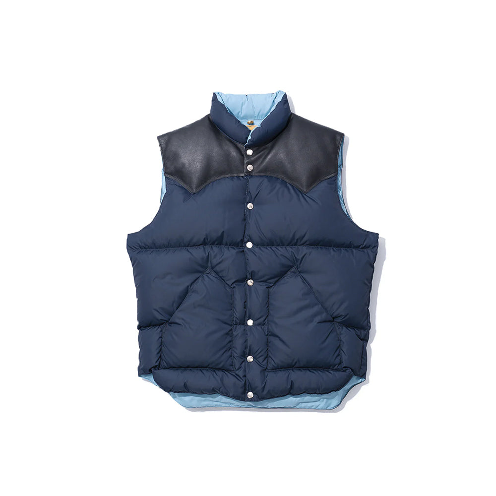 Rocky Mountain - Sleeveless Down Jacket - Navy – Merci Paris