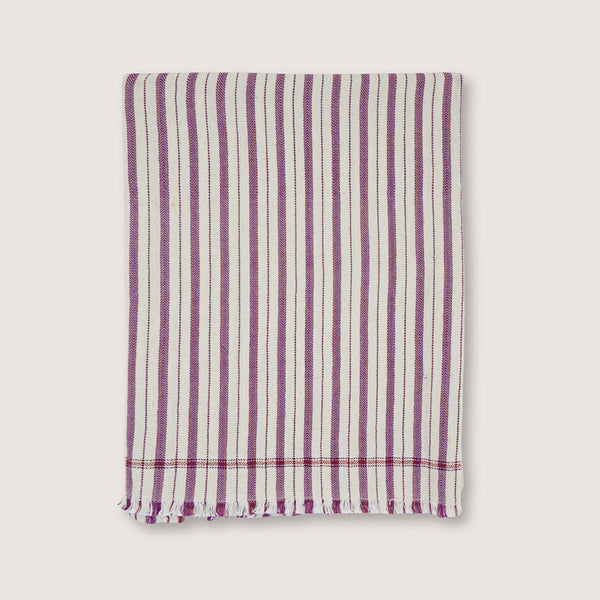 Plaid en coton n°29 - Violette - Moismont