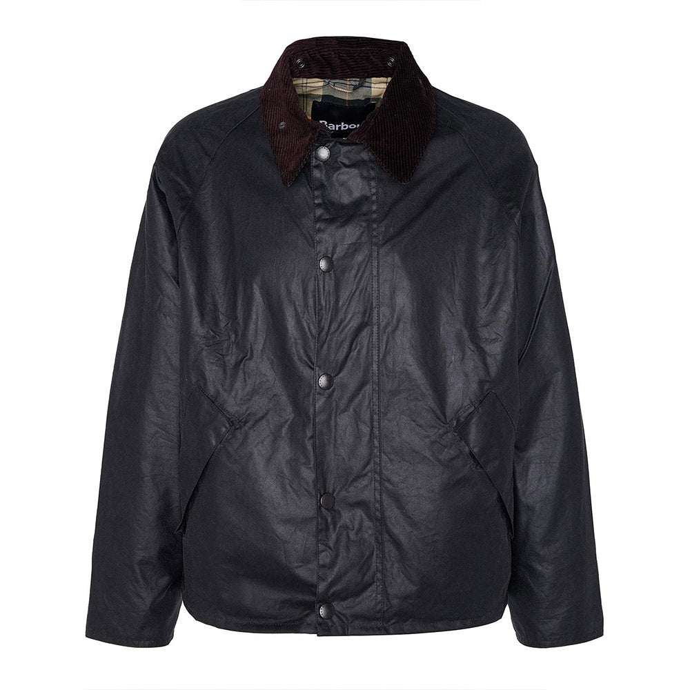 ジャケット・アウター Barbour TRANSPORT WAX SAGE 38 Barbour - Transport Wax Jacket - Sage