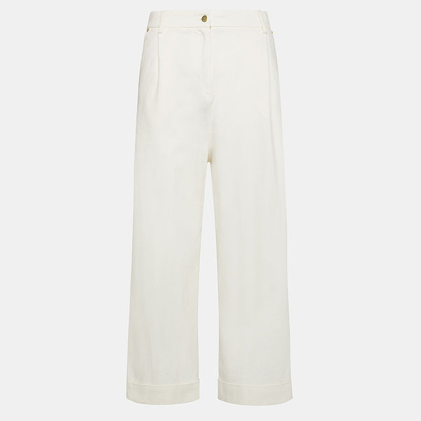 Momoni - Pantalon Grecale - Blanc