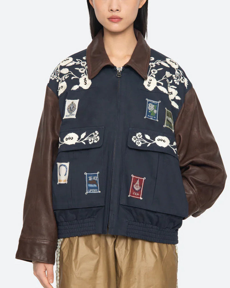 SEA NEW YORK - Sea NY Veste Georgie Sportswear - Marine – Merci Paris