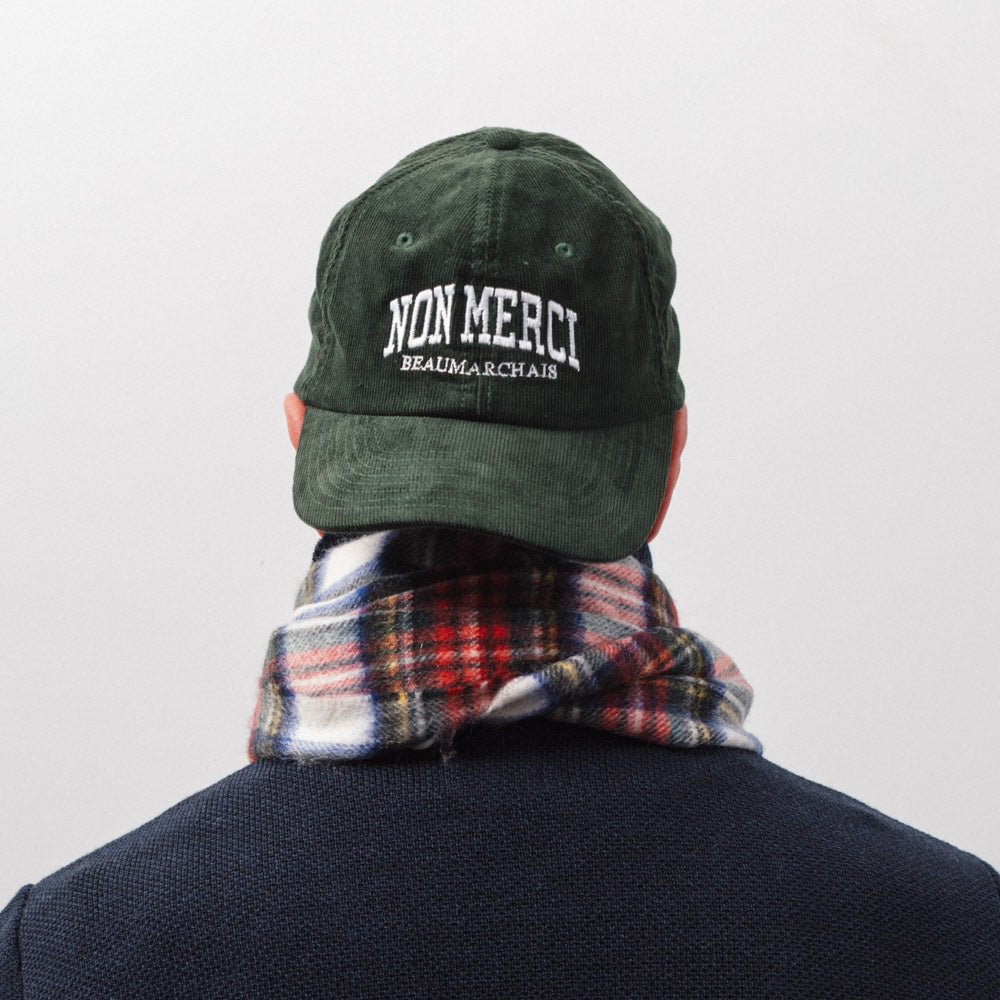 Merci - College Corduroy Cap Non Merci - Green