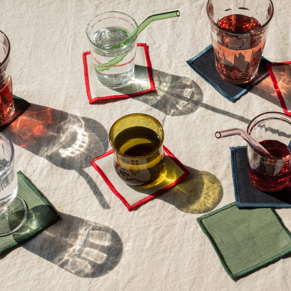 Set De 6 Dessous De Verres Les Chats Dubout - Série 4 (neuf)