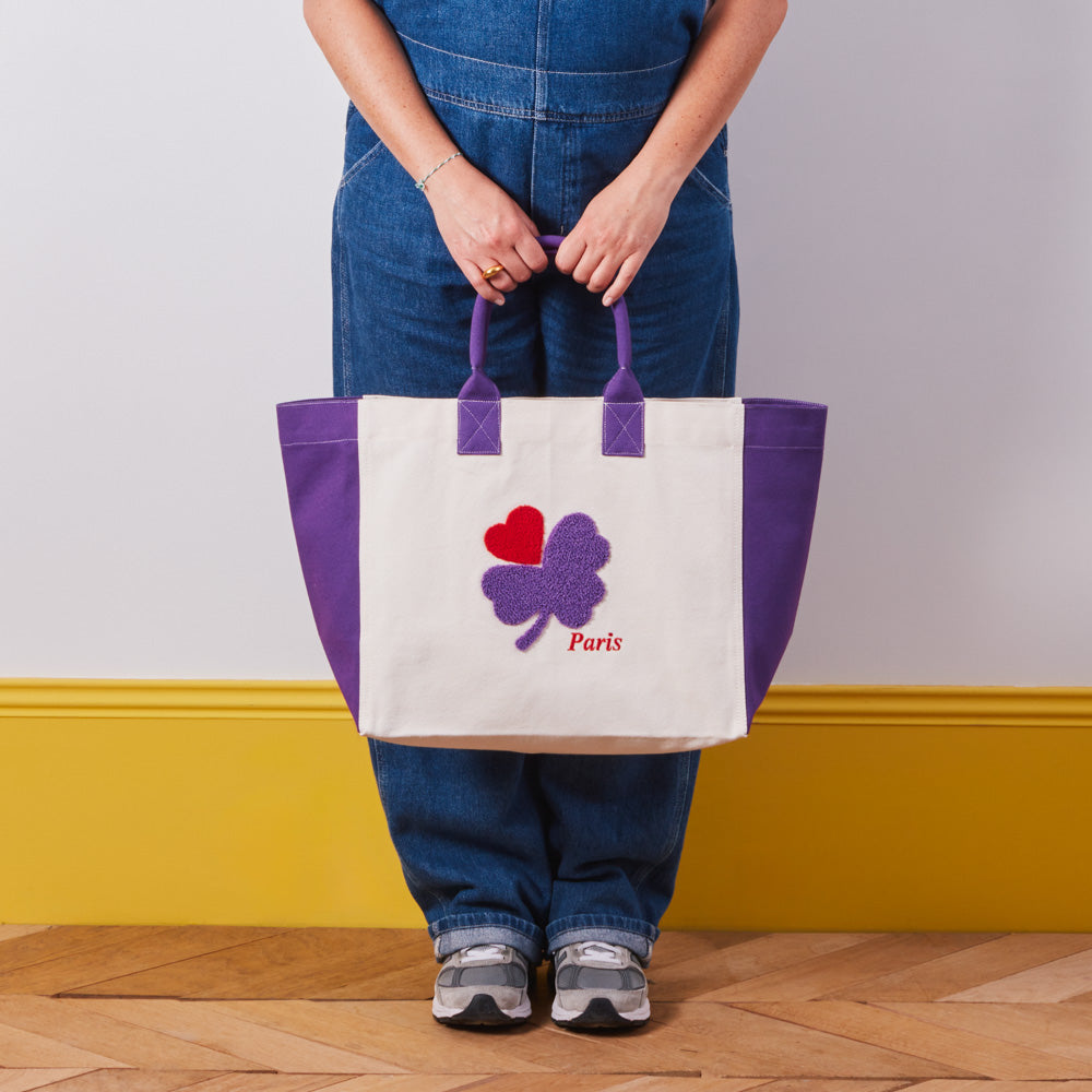 Merci paris トートバッグ / Ecru & Multicolore Tote Bag: Buy Tote Bags Online – Merci Paris