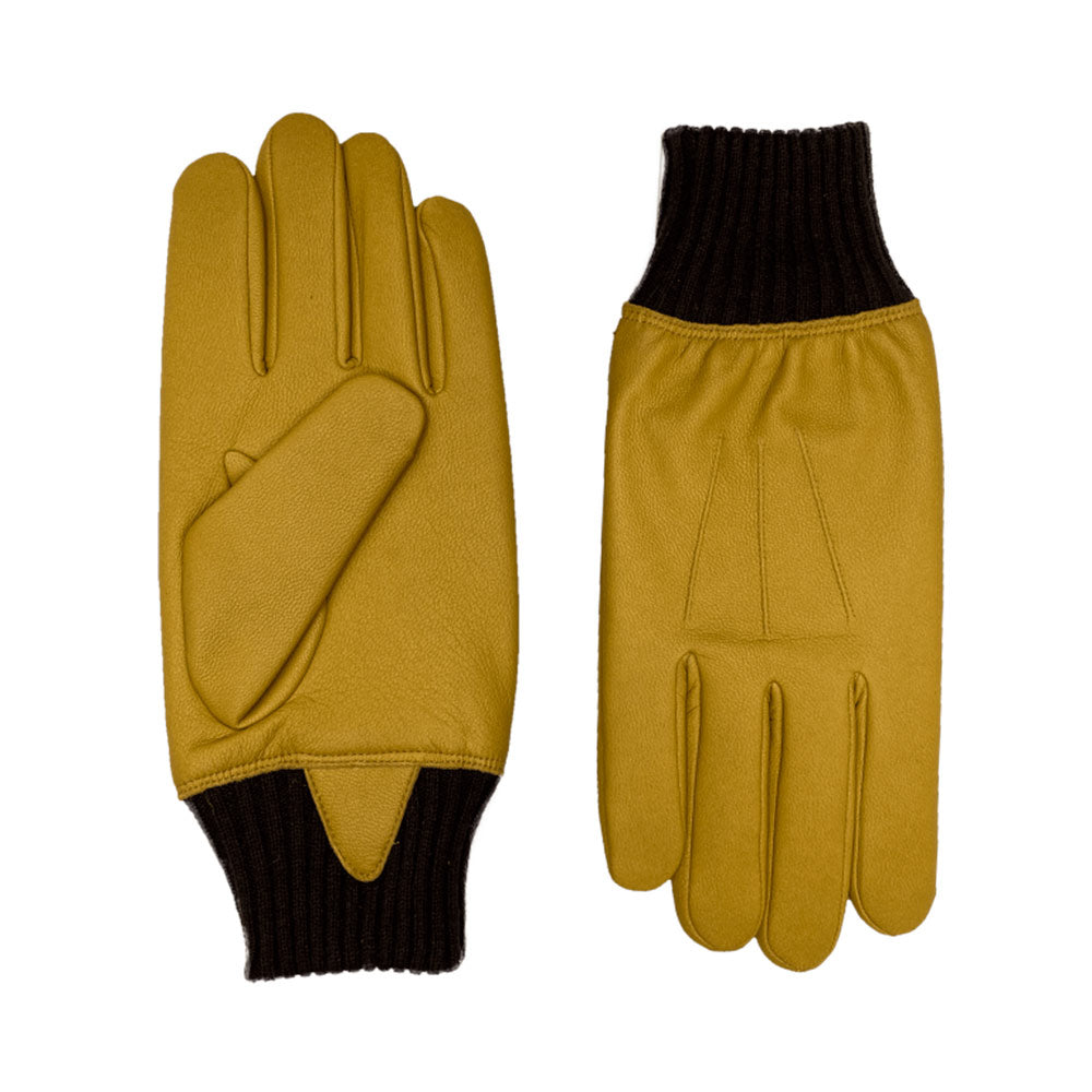 Agnelle Andrew Gloves Mustard