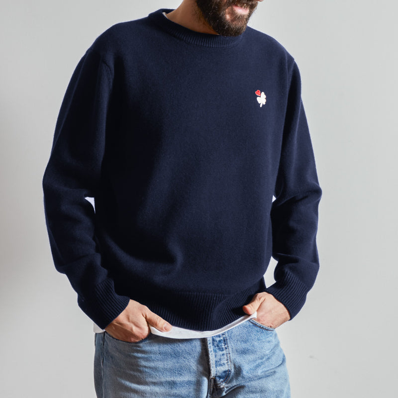 Merci - Pullover Lucky - Navy