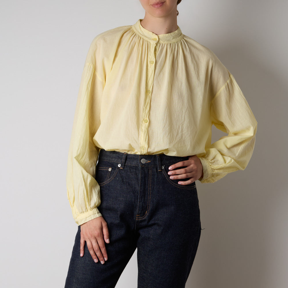 merciページ Merci - Victoria Shirt - Pale Yellow – Merci Paris