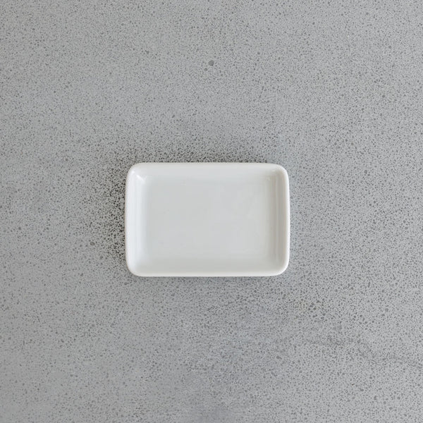 Porte-savon porcelaine - Blanc