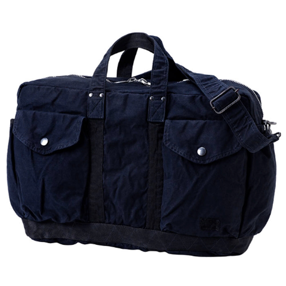 Porter Yoshida & Co - Crag 2Way Boston Bag - Navy