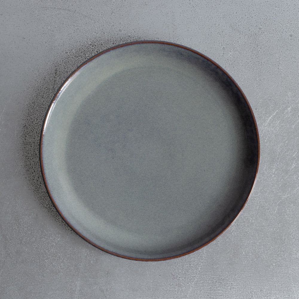 Wren Matte Dark Grey Dinner Plates, Set of 8 + Reviews | Crate & Barrel