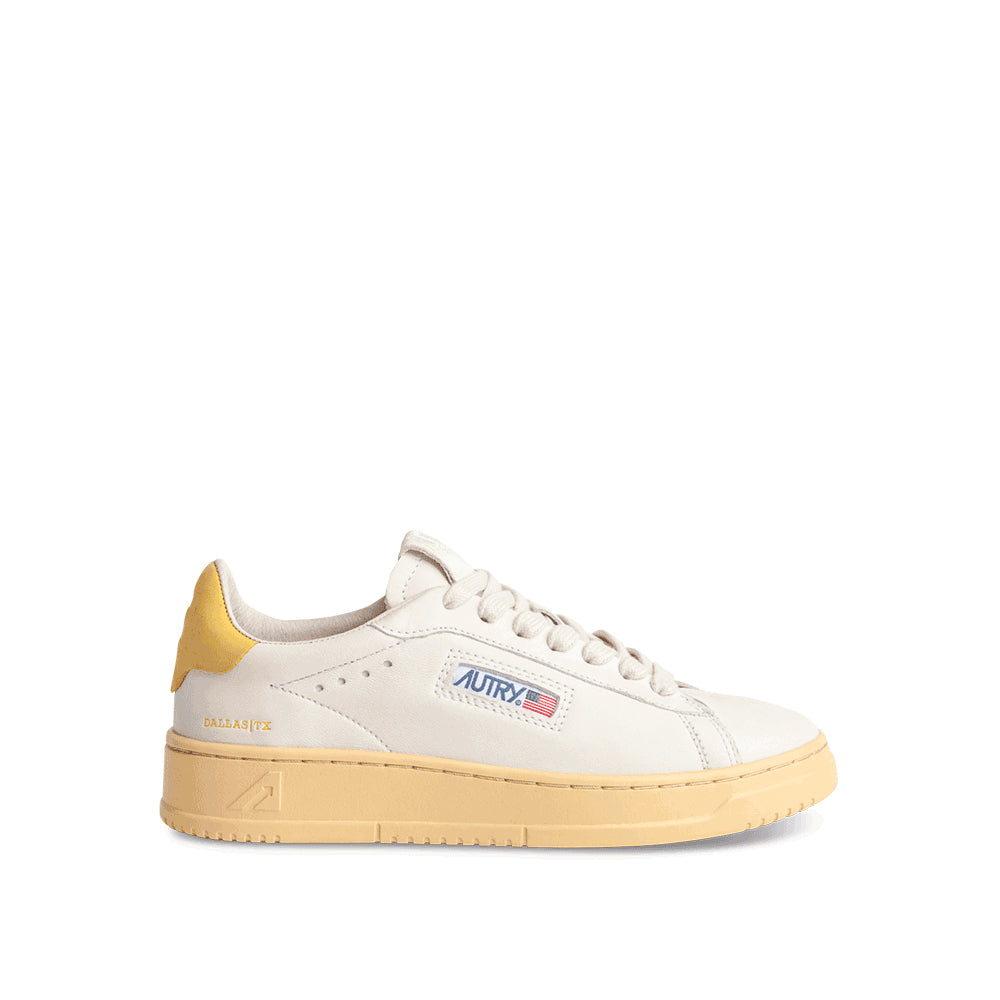Autry - Baskets Dallas Low Wom - Jaune - Chaussures – Merci Paris