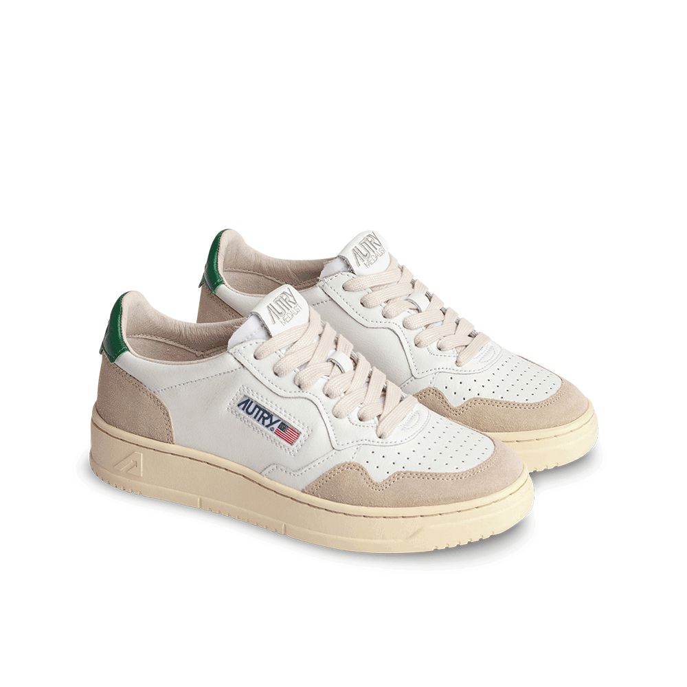 Autry - Medalist Low Suede Sneakers -green