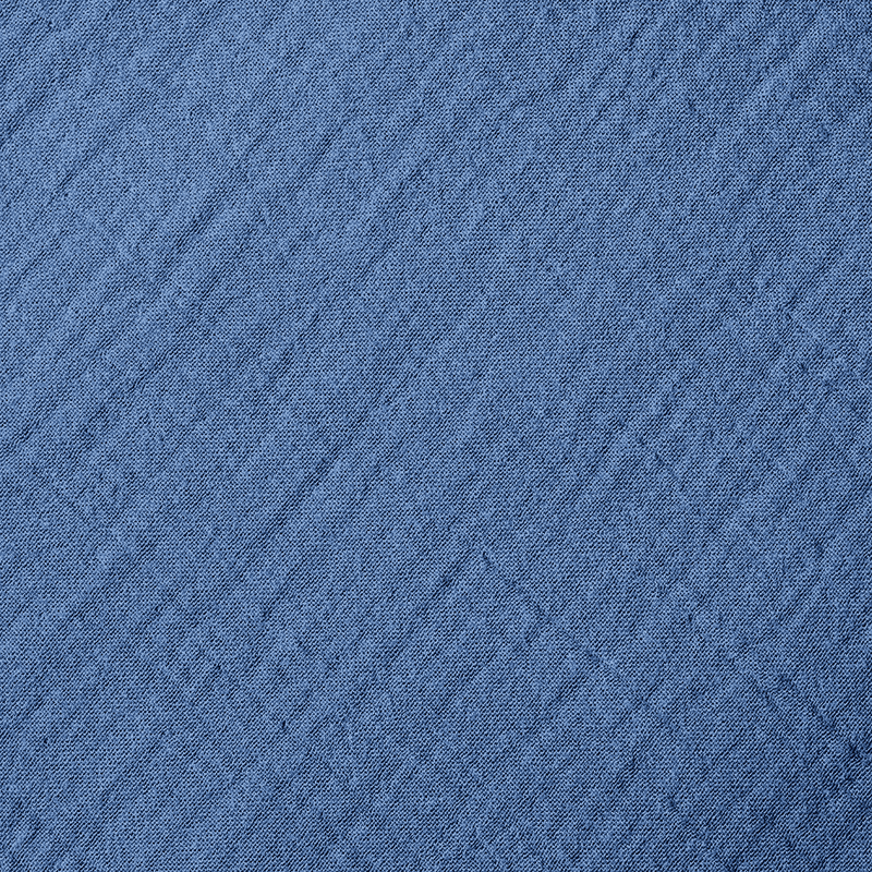 Drap-housse en gaze de coton - Bleu Pompidou