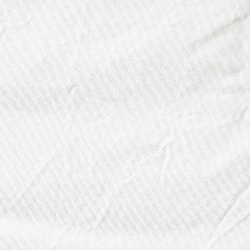 Taie d'oreiller en percale de coton - Blanc Craie