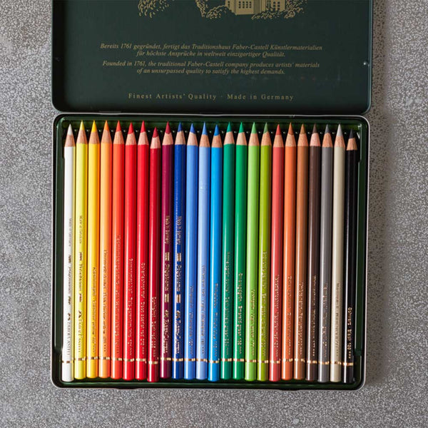 Boîte de 24 crayons Polychromos