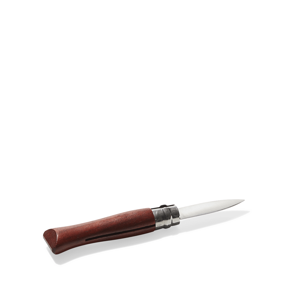 Couteau à huîtres pliable N09 - Padouk - Opinel - L'Aiguisoir – L'Aiguisoir