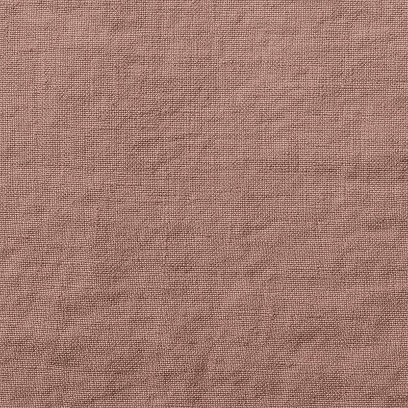 Coussin rectangle en lin lavé - Rose Argile