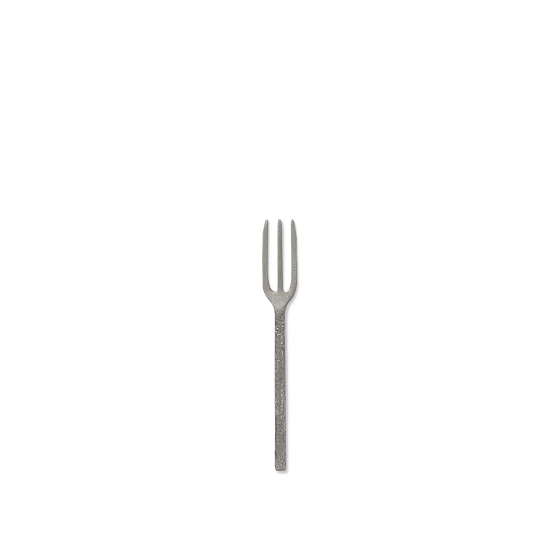 Fourchette en métal martelé - Stonewash - La Nouvelle Table