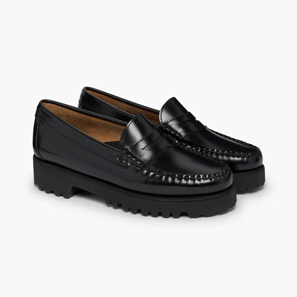 GH Bass Weejuns 90s Penny Loafers Black1