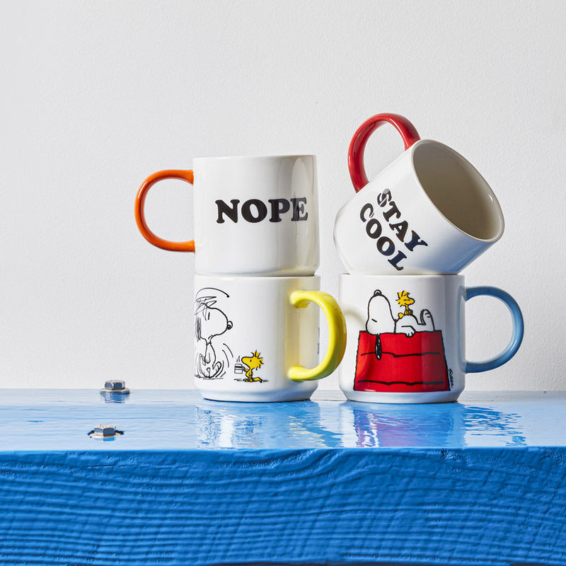 Mug en porcelaine - Snoopy Nope