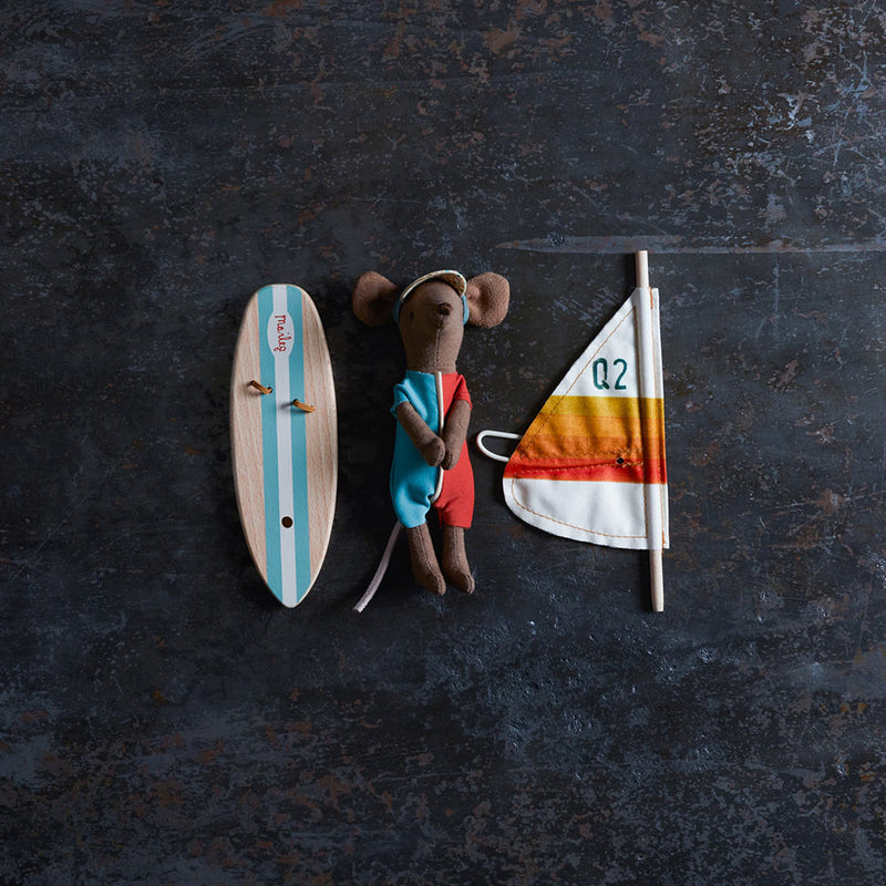 Souris Surfer Grand Frère - Maileg