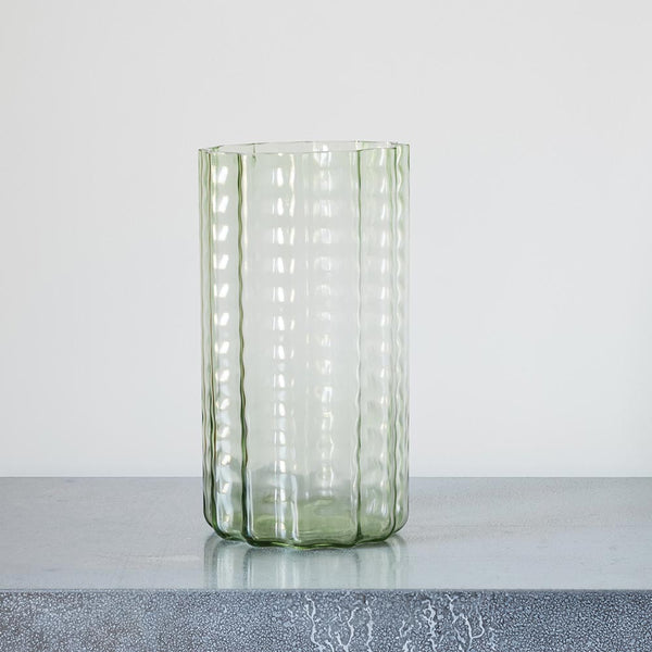 Vase Wave 02 - Vert