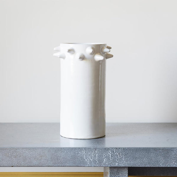 Vase Oursin - Blanc