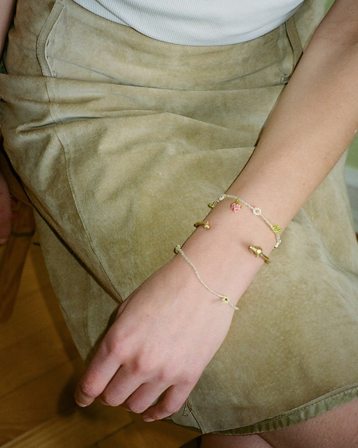 Pura Utz - Bracelet Mini Flor - Jaune
