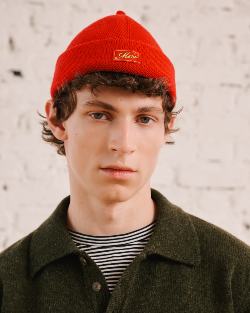 Merci - Bonnet Alba - Rouge