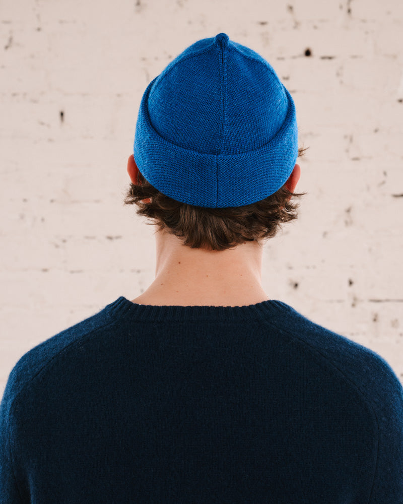 Merci - Bonnet Alba - Bleu Royal