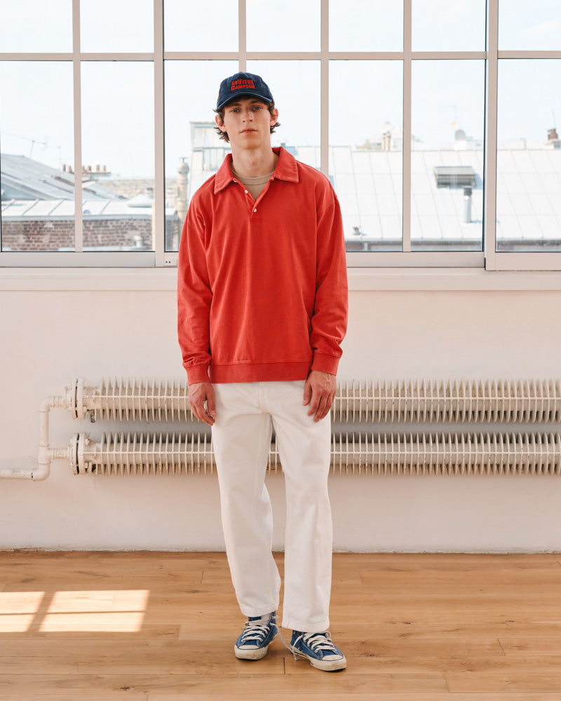 Merci - Silas Polo Shirt - Red