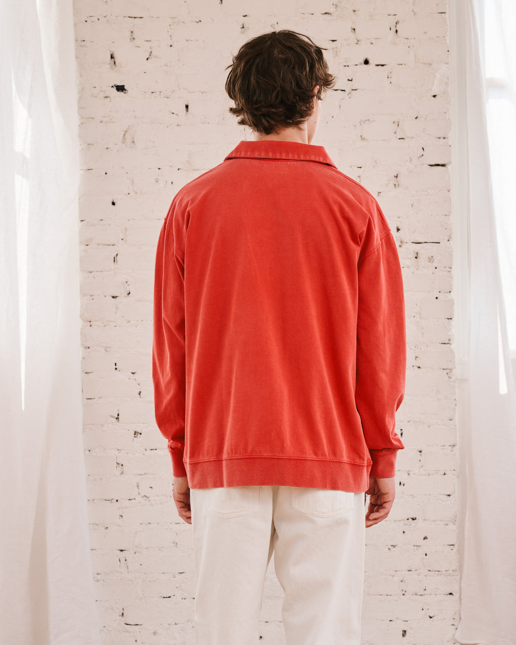 Merci - Silas Polo Shirt - Red