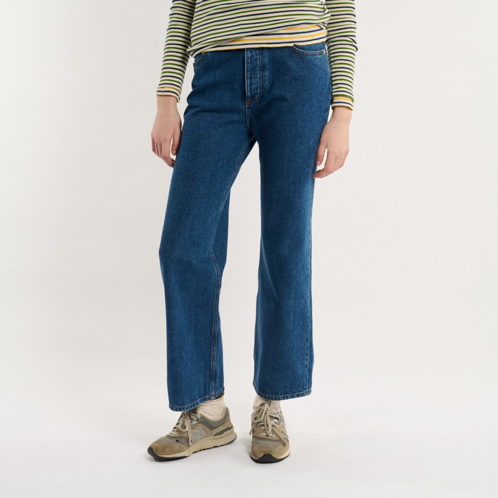 Merci - Jane Straight Jeans - Indigo – Merci Paris