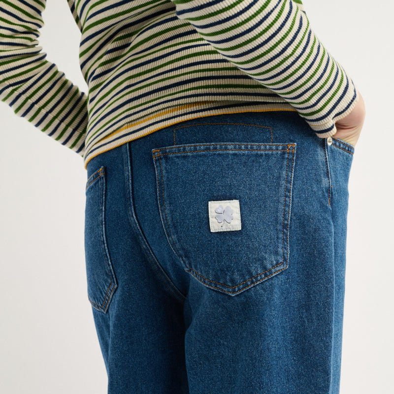 Merci - Jane Straight Jeans - Indigo – Merci Paris