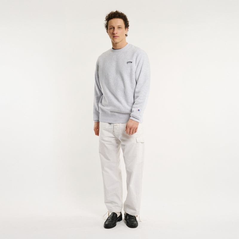Merci x Champion - Sweat Merci Patch - Gris- Prêt à porter – Merci 