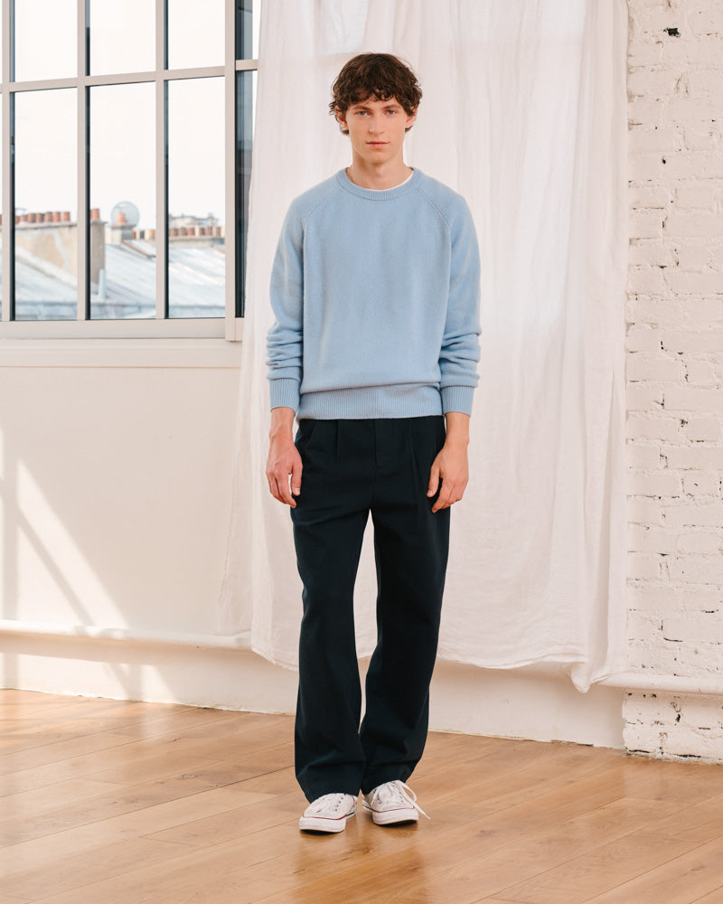 Merci - Claudio sweater - Sky Blue