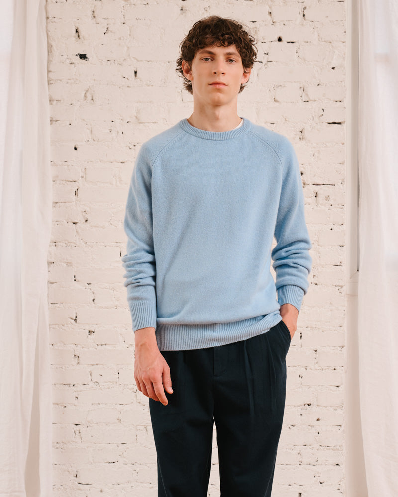 Merci - Claudio sweater - Sky Blue