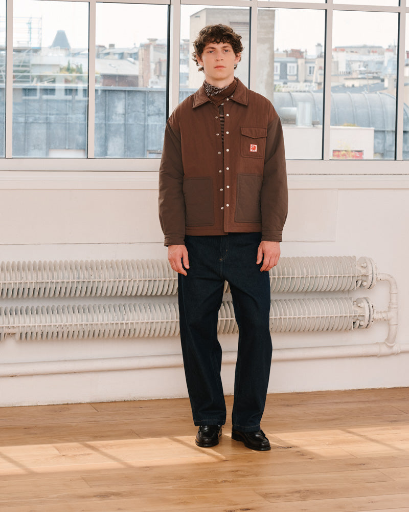 Merci - Veste Tim - Marron