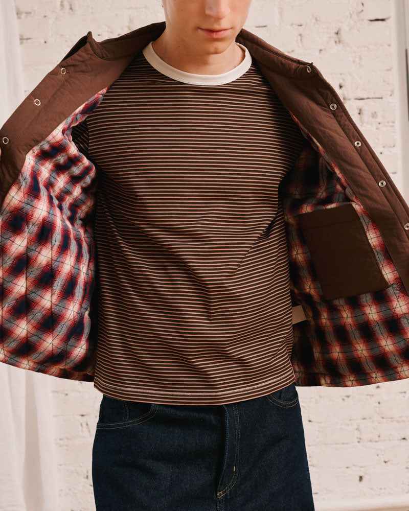 Merci - Veste Tim - Marron