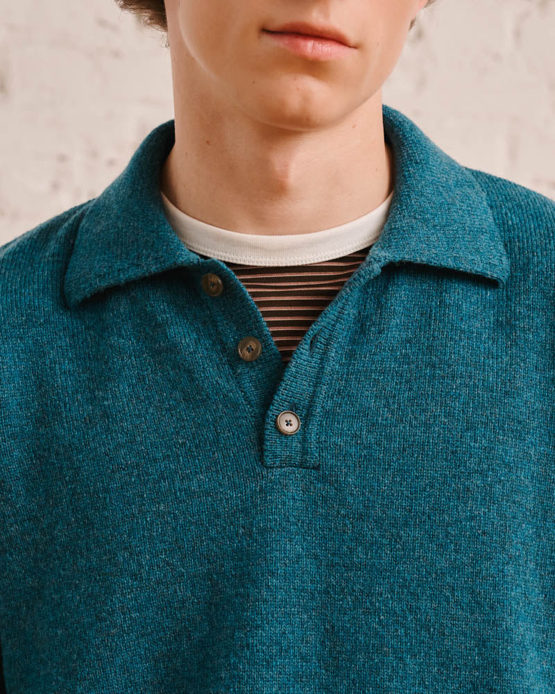Merci - Pull Gaspard - Bleu