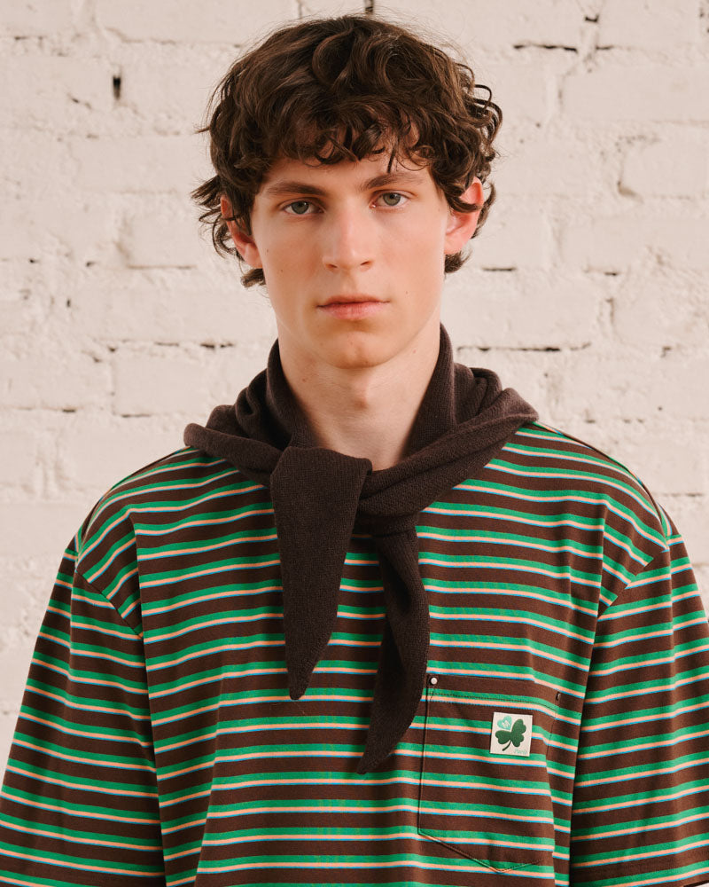 Merci - Martine cashmere bandana - Brown