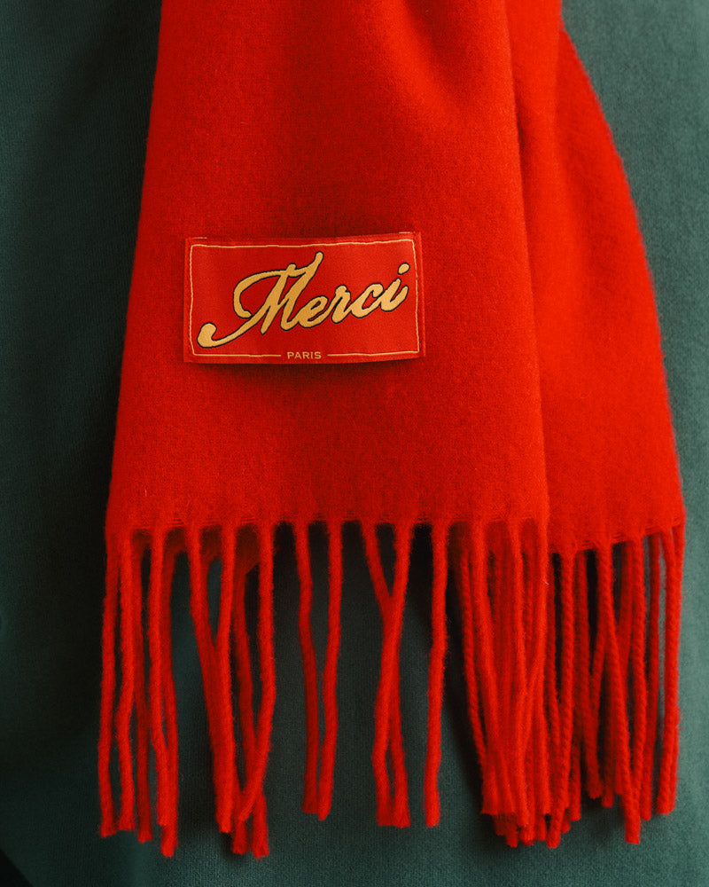 Merci - Echarpe Arlo - Rouge