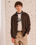Merci - Chemise Pietro Flanelle - Marron