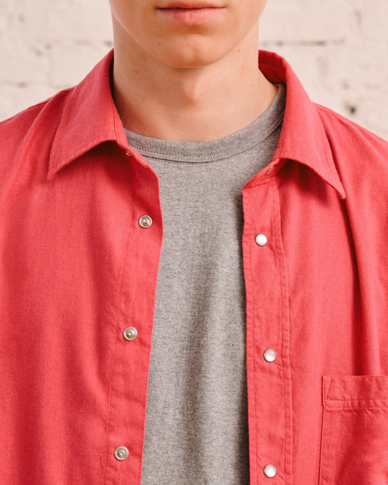 Merci - Chemise Pietro Flanelle - Rose