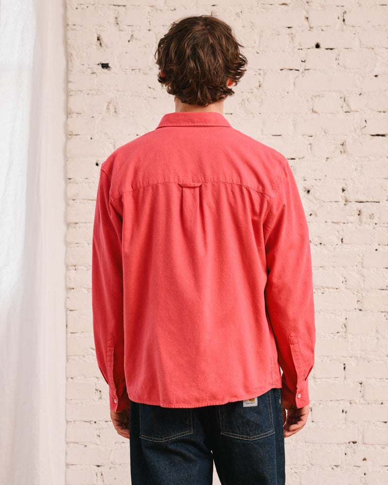 Merci - Chemise Pietro Flanelle - Rose