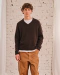 Merci - Pull Oscar - Marron