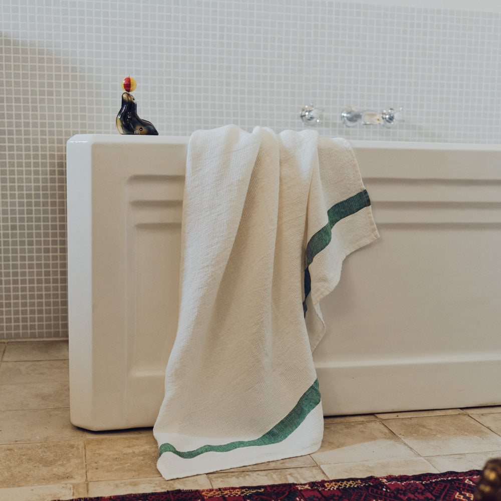 【新品150×100】パリ メルシー merci リネン100%バスタオル Bath Linen: Buy Bath Linen Accessories Online – Merci Paris