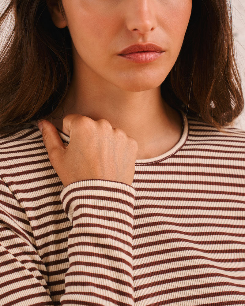 Merci - Carla T-shirt - Brown