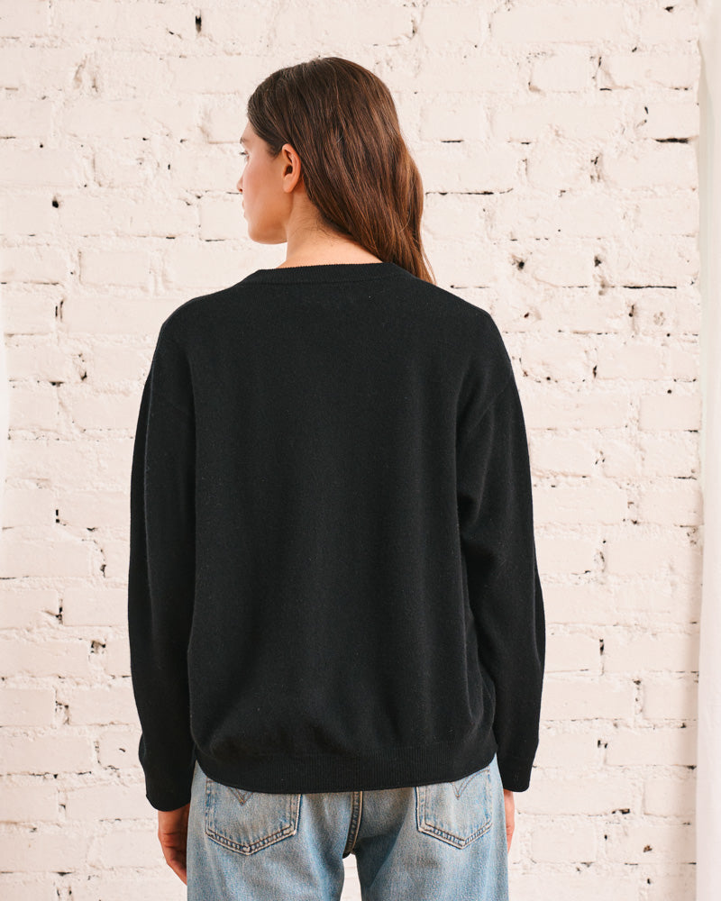 Merci - Adele sweater - Black